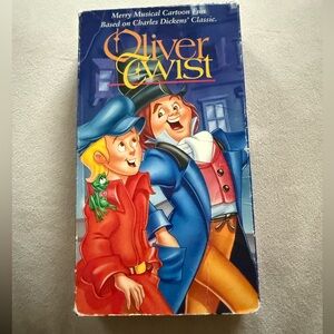Oliver Twist Merry Musical Cartoon VHS